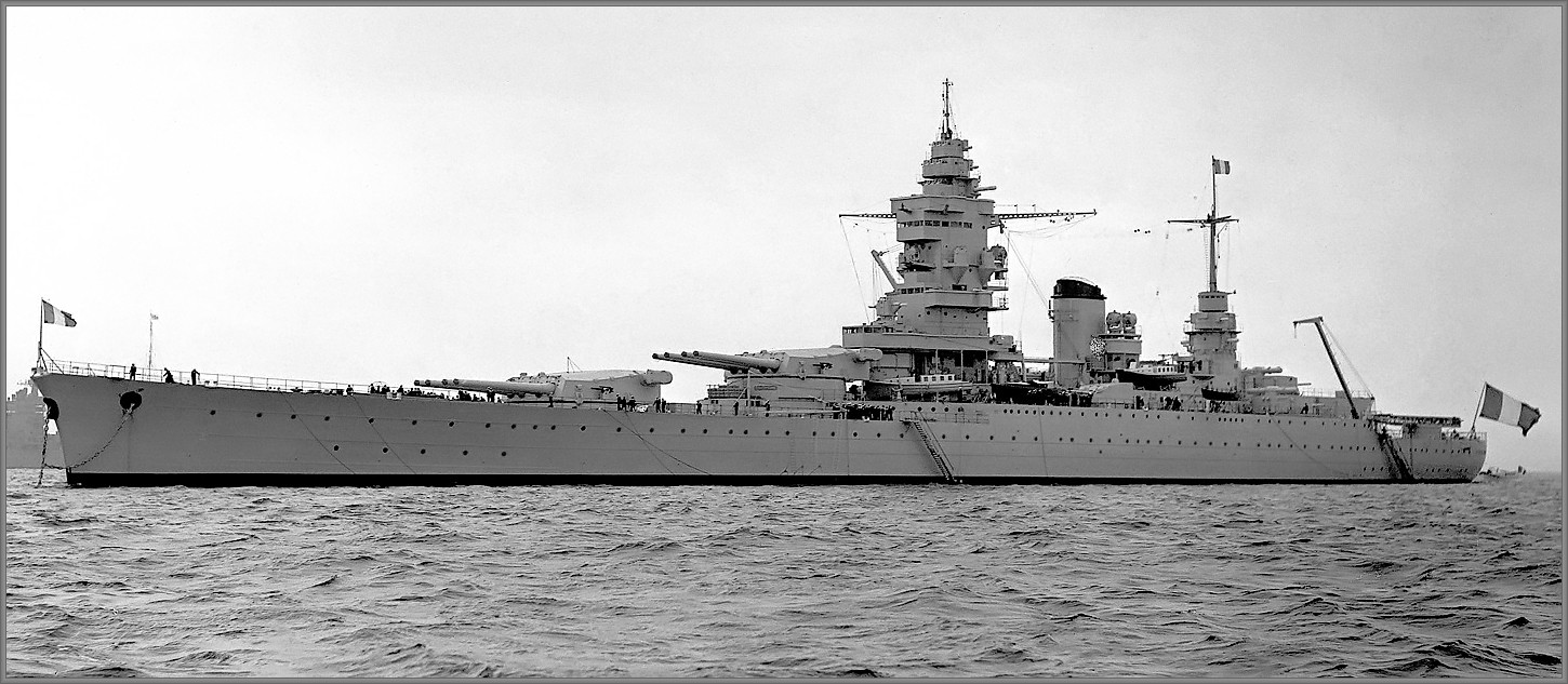 1450x633 > French Battleship Dunkerque Wallpapers