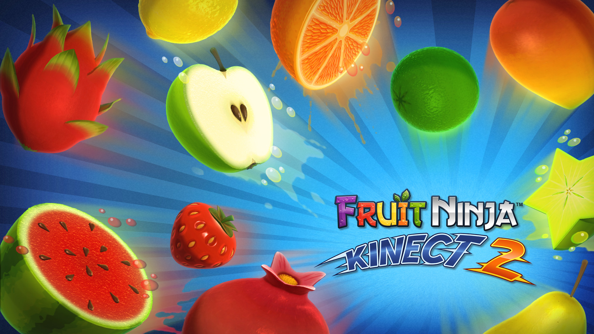 High Resolution Wallpaper | Fruit Ninja Kinect 1920x1080 px