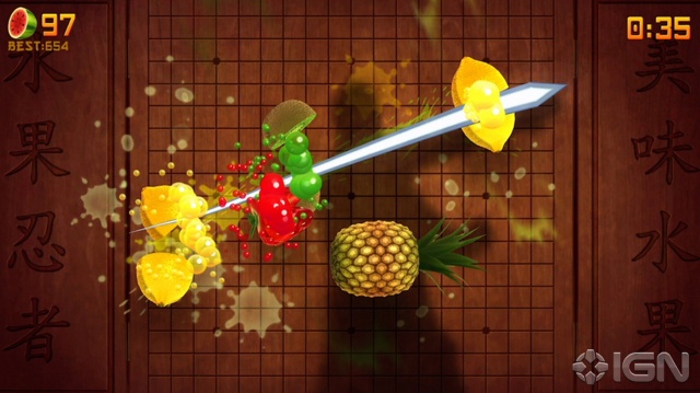 Fruit Ninja Kinect Pics, Video Game Collection