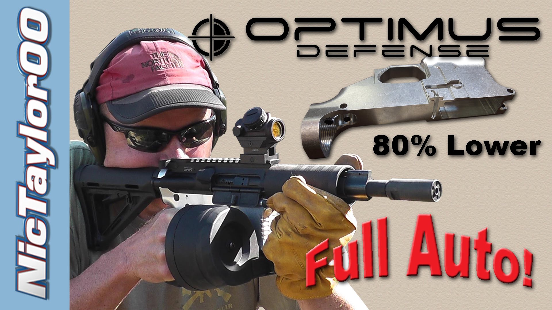 Full Auto 80% Lower - Optimus Defense Billet Review. 