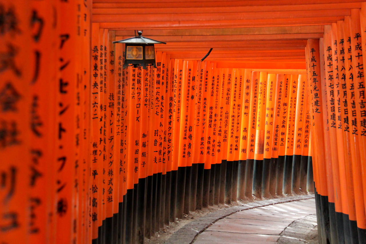 Fushimi Inari-taisha Backgrounds, Compatible - PC, Mobile, Gadgets| 1280x853 px