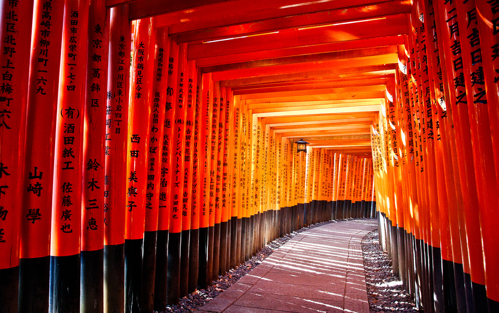 High Resolution Wallpaper | Fushimi Inari-taisha 1024x643 px
