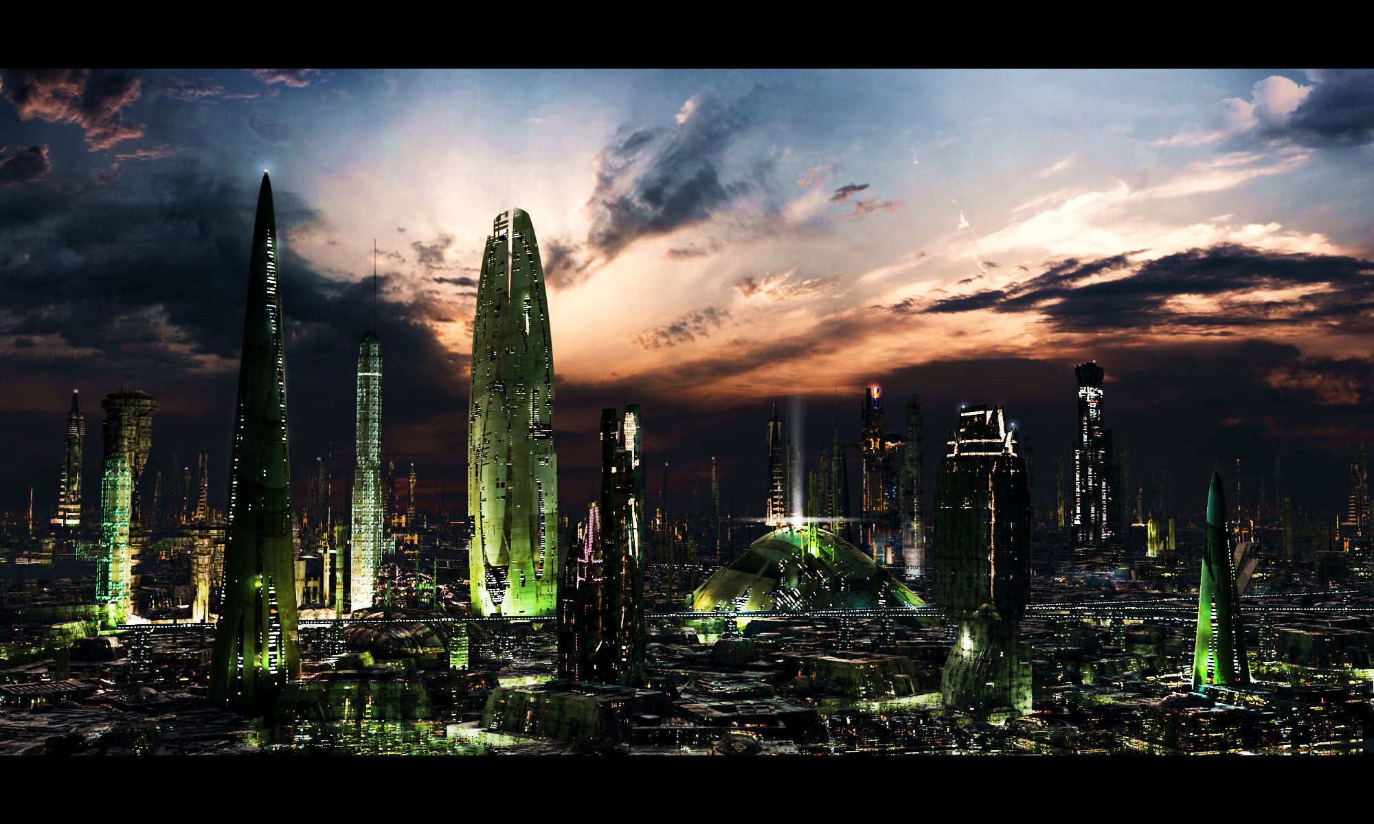 Nice Images Collection: Futuristic Desktop Wallpapers