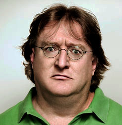 HD Quality Wallpaper | Collection: Men, 246x251 Gabe Newell