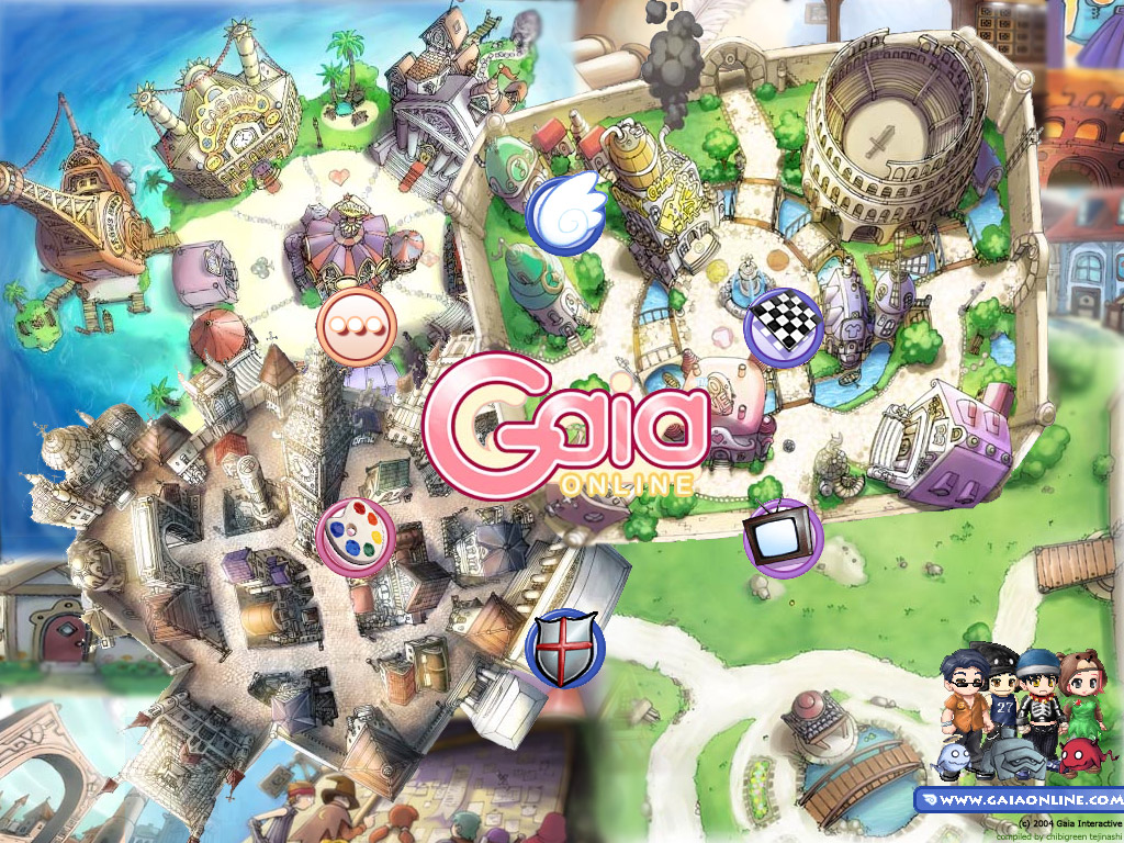 Gaia Online High Quality Background on Wallpapers Vista