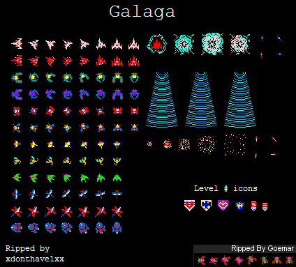 Galaga Pics, Video Game Collection