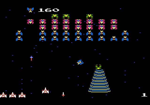 HD Quality Wallpaper | Collection: Video Game, 640x446 Galaga