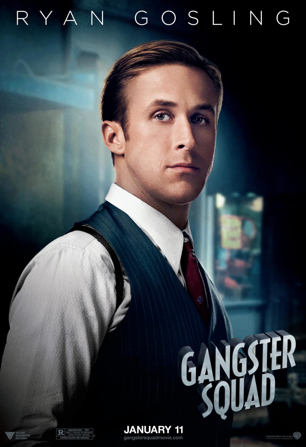 Nice Images Collection: Gangster Squad Desktop Wallpapers