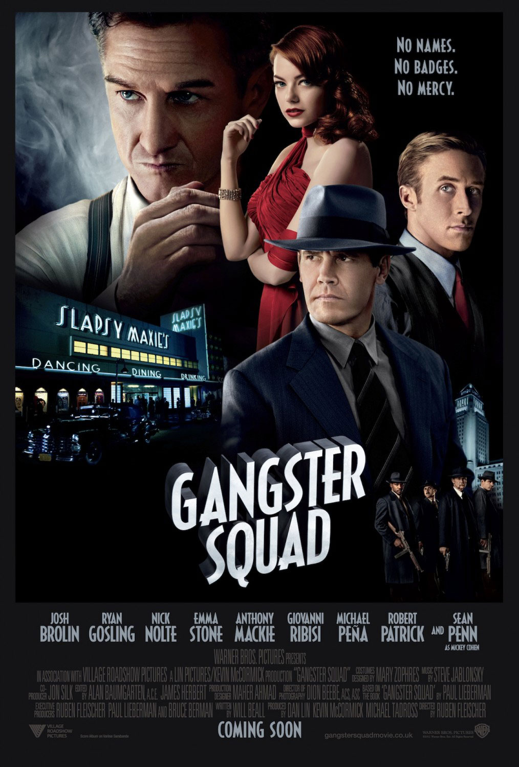 High Resolution Wallpaper | Gangster Squad 1014x1500 px