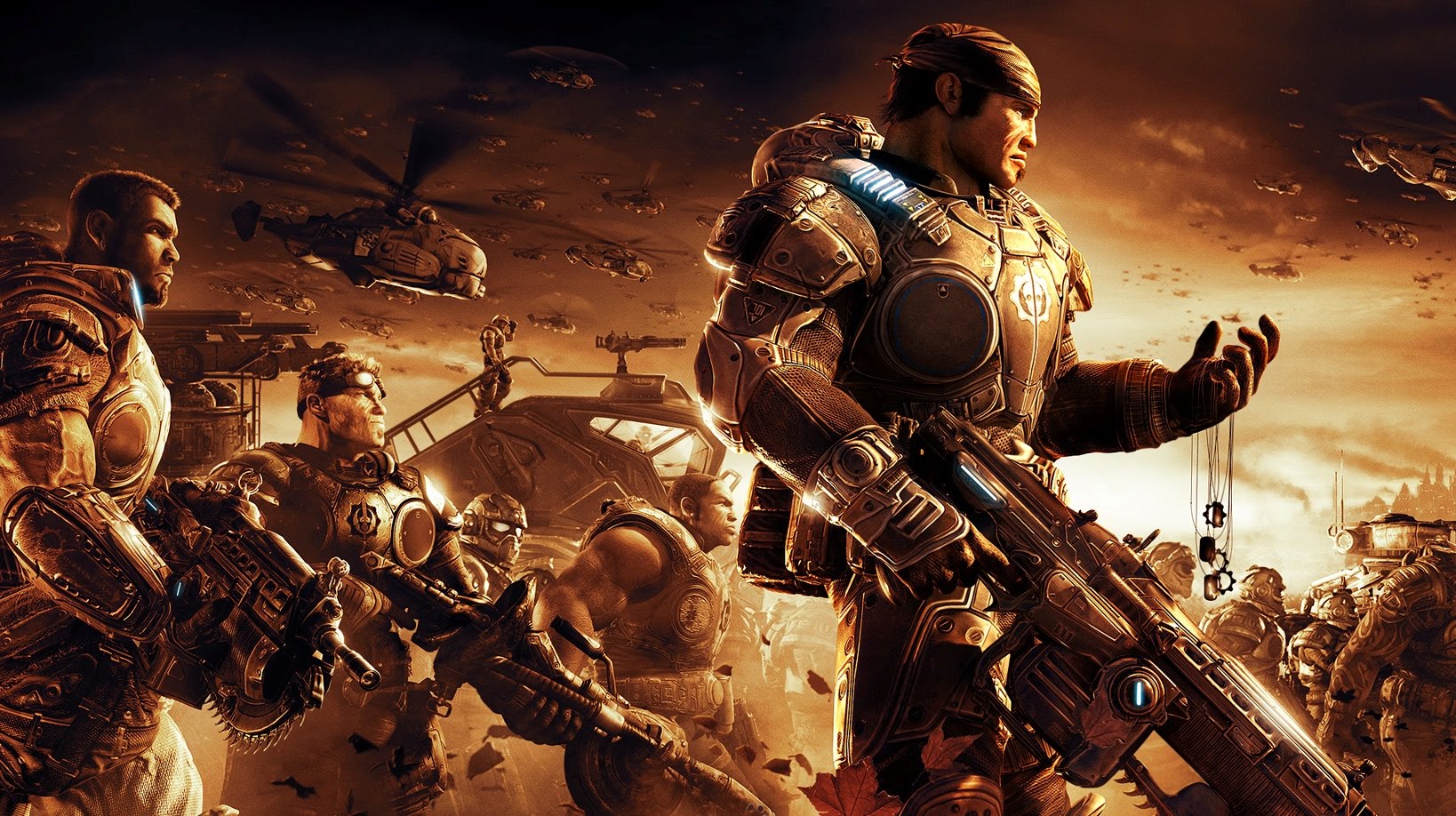 Gears Of War 2 Backgrounds, Compatible - PC, Mobile, Gadgets| 1638x918 px