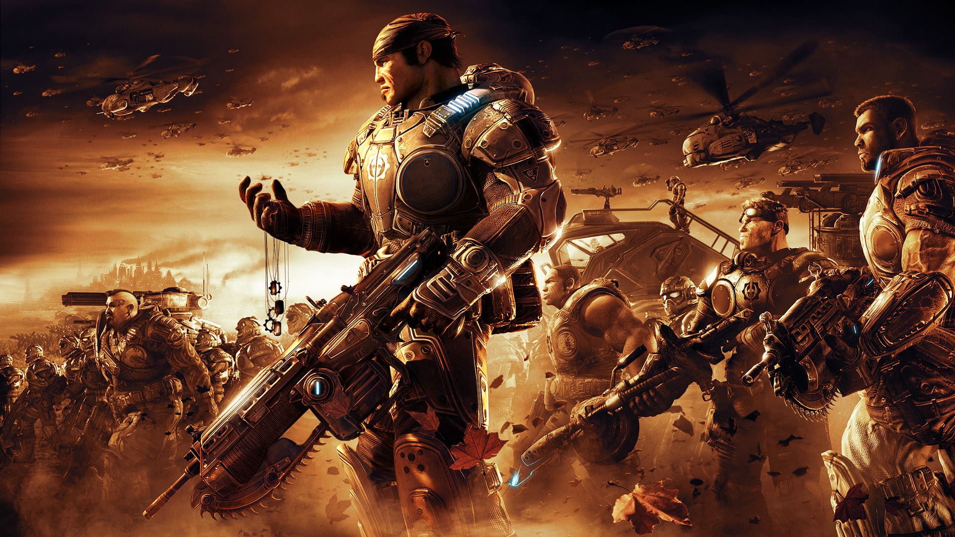 HD Quality Wallpaper | Collection: Video Game, 1920x1080 Gears Of War 2