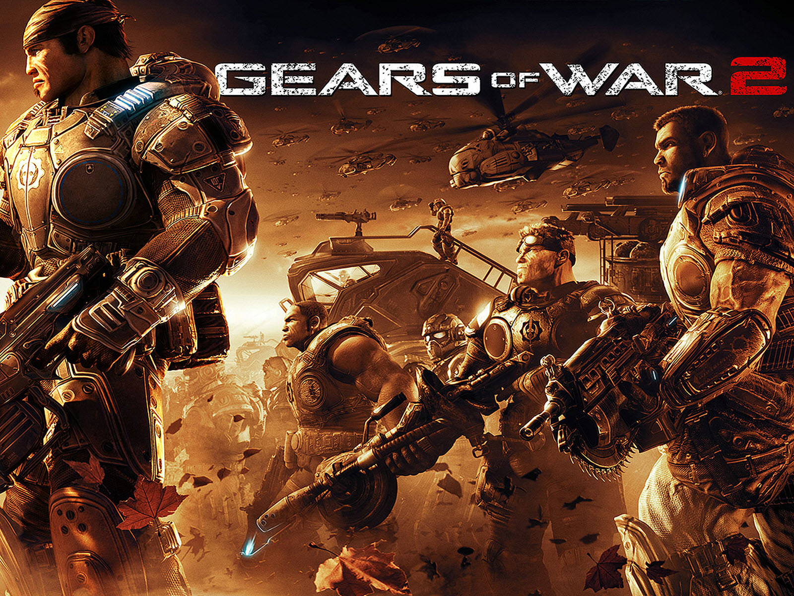 Nice Images Collection: Gears Of War 2 Desktop Wallpapers