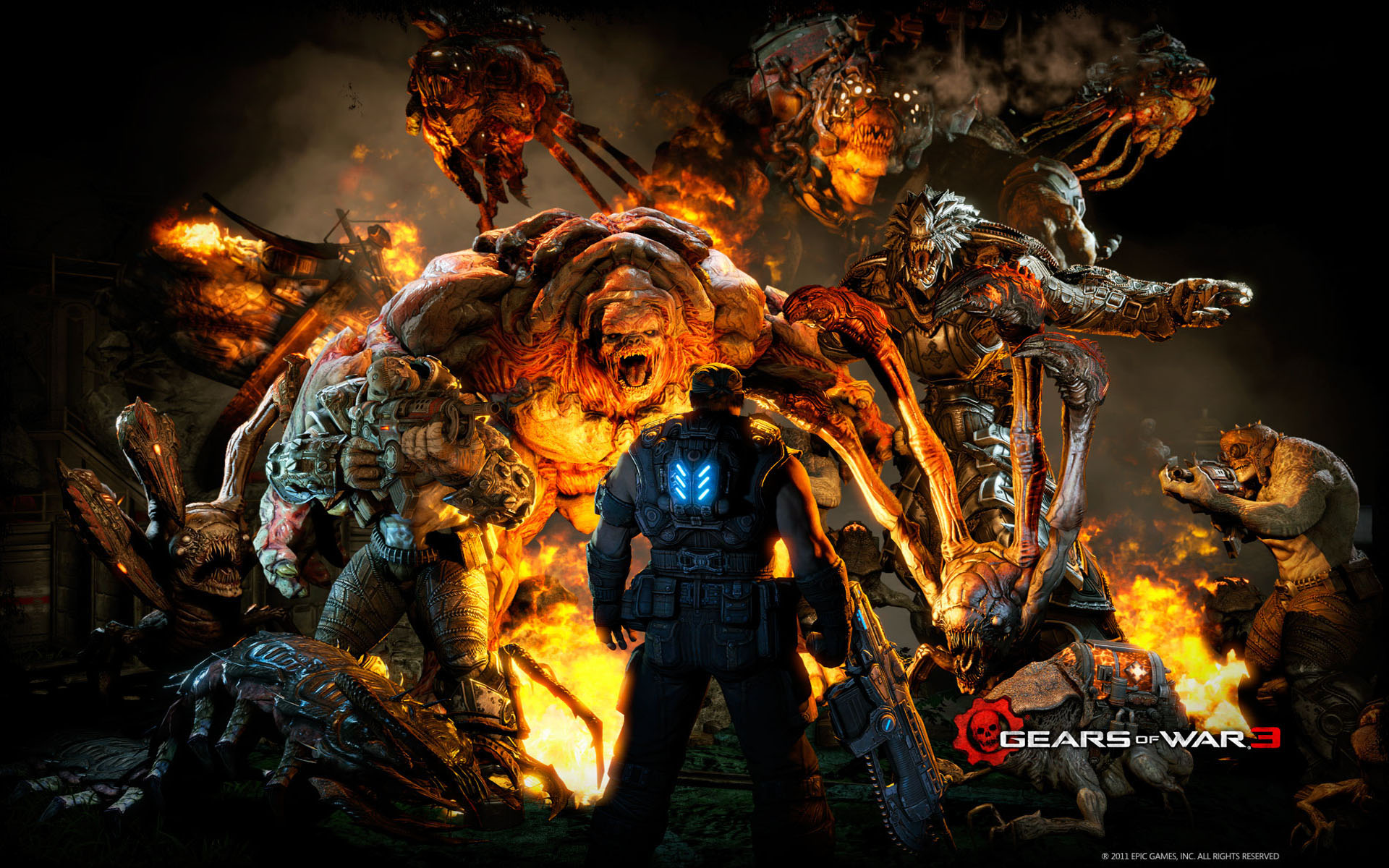 HD Quality Wallpaper | Collection: Video Game, 1920x1200 Gears Of War 3