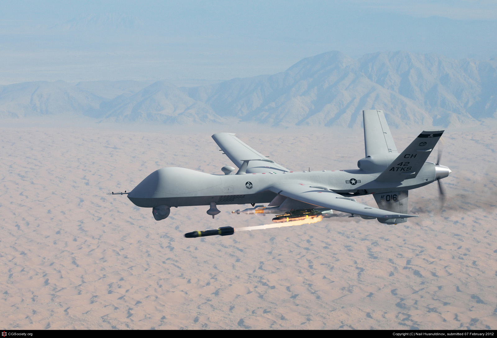 Nice Images Collection: General Atomics MQ-9 Reaper Desktop Wallpapers