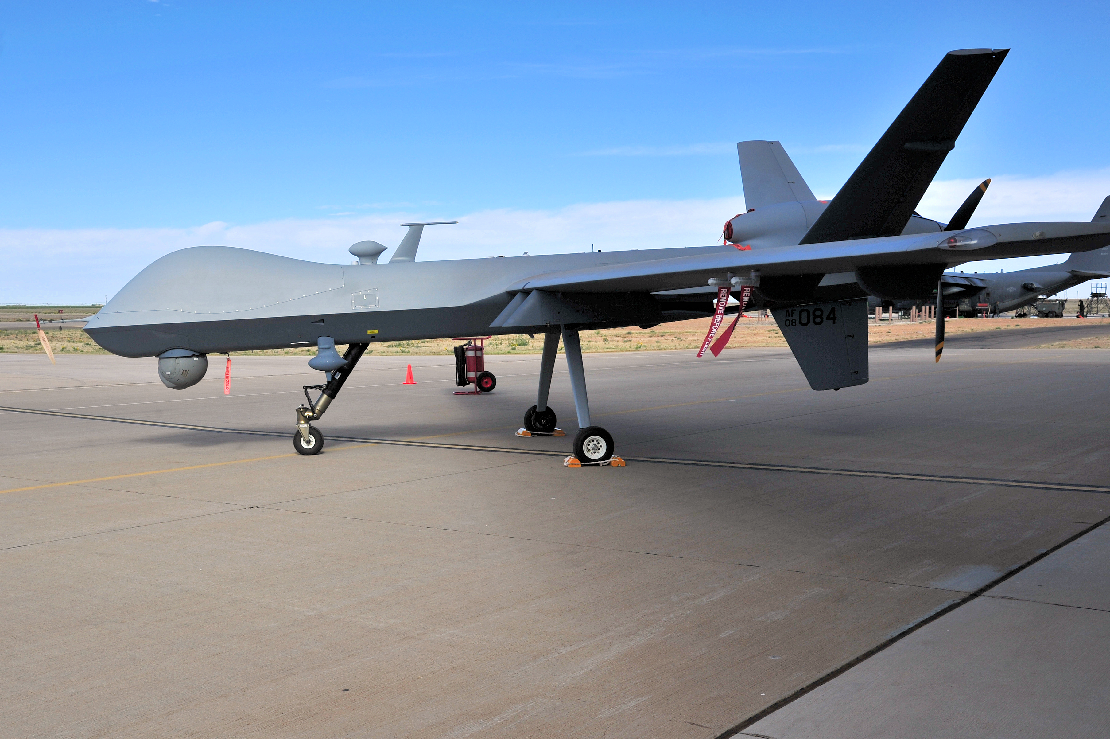 HD Quality Wallpaper | Collection: Military, 3616x2406 General Atomics MQ-9 Reaper
