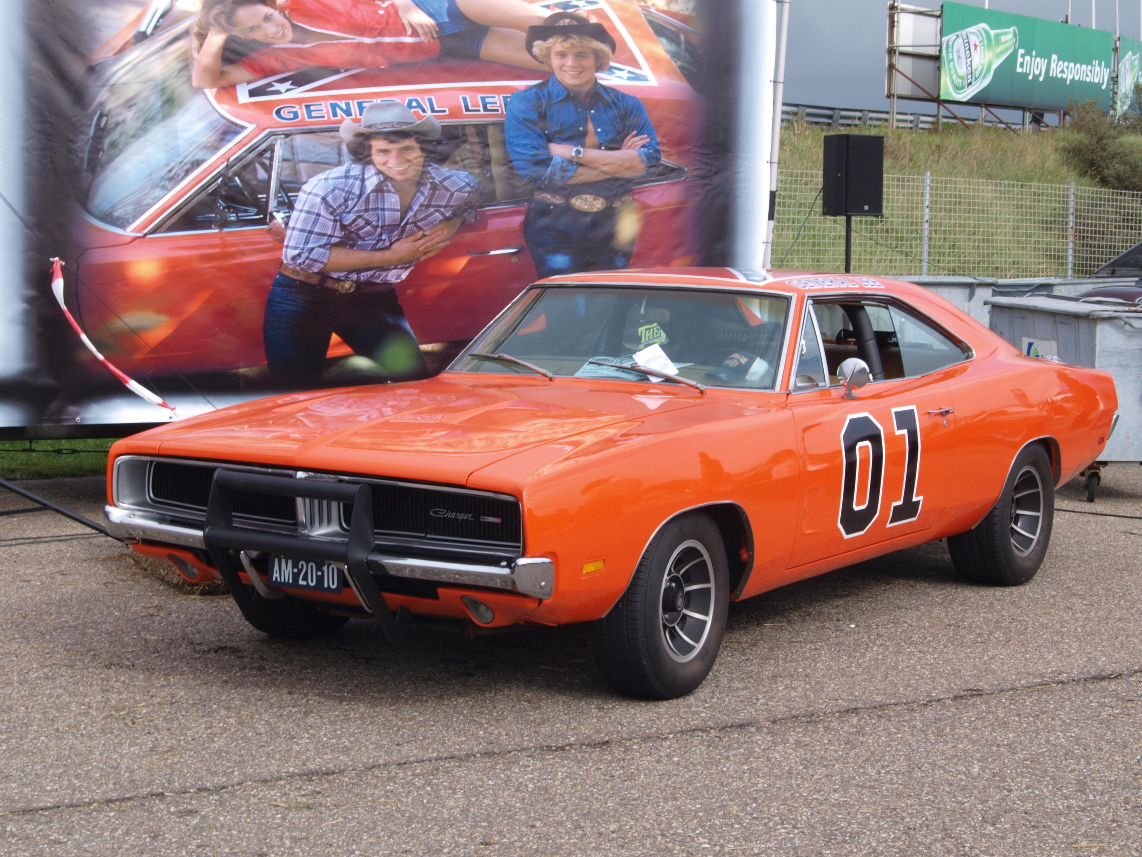A General Lee pictured at the Nationaal Oldtimer Festival Zandvoort 2010, T...