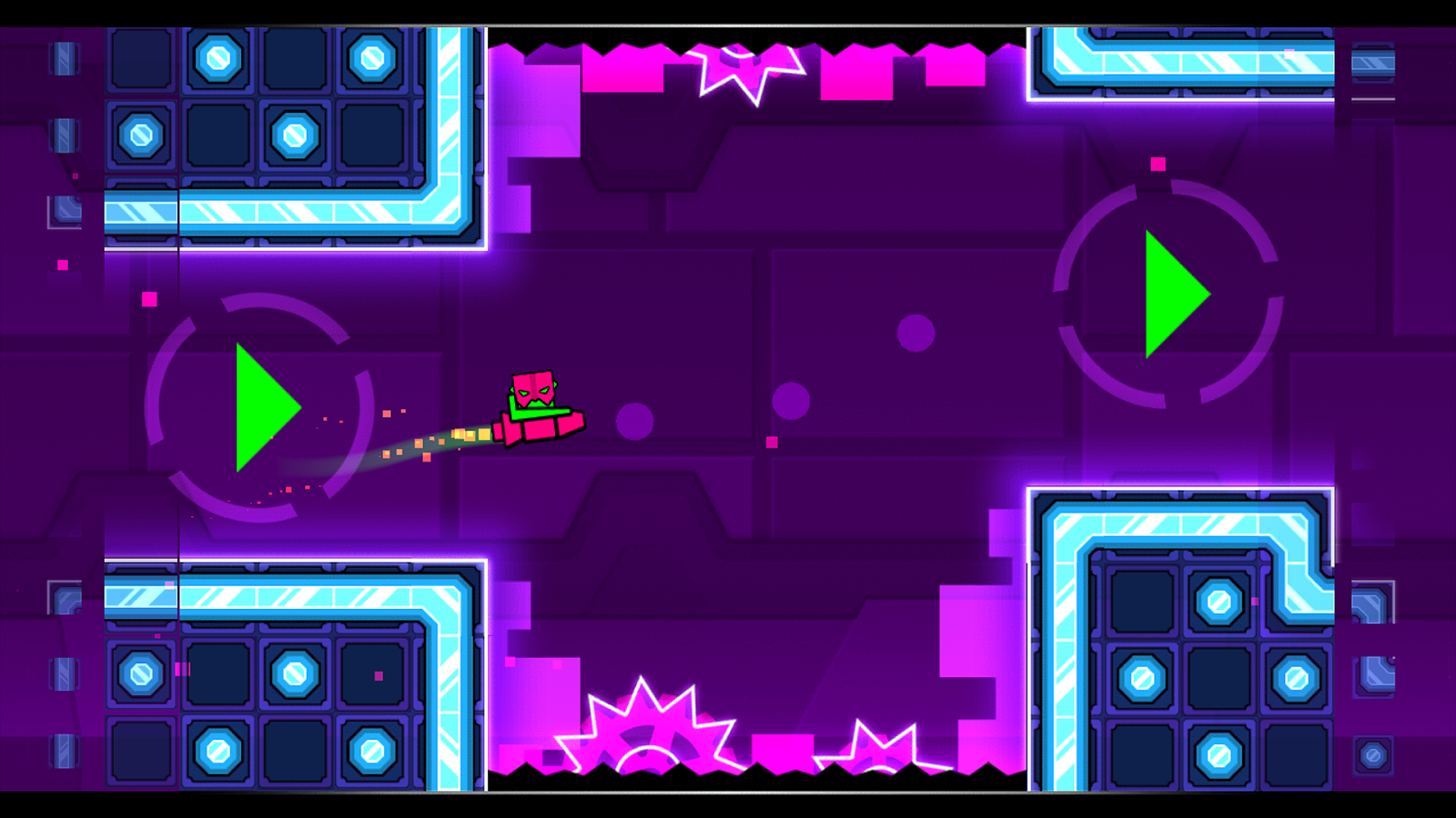 Geometry Dash Backgrounds, Compatible - PC, Mobile, Gadgets| 1600x900 px