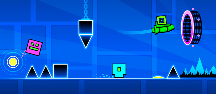 Geometry Dash Backgrounds, Compatible - PC, Mobile, Gadgets| 700x304 px