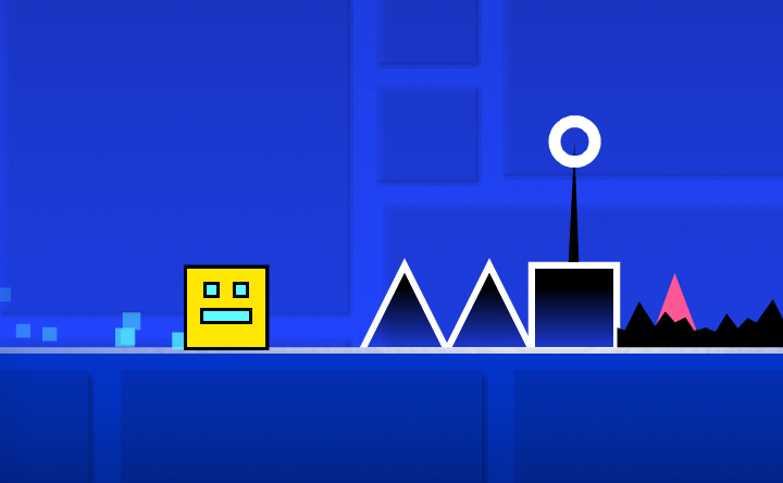 how to make background change color in geometry dash