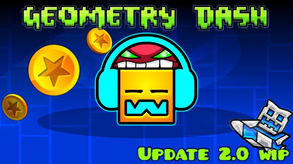 HD Quality Wallpaper | Collection: Video Game, 1024x576 Geometry Dash