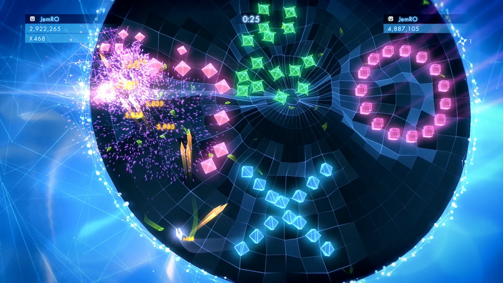 geometry wars 3 dimensions evolved trophy guide