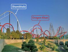 Nice Images Collection: George And The Dragon Roller Coaster Desktop Wallpapers