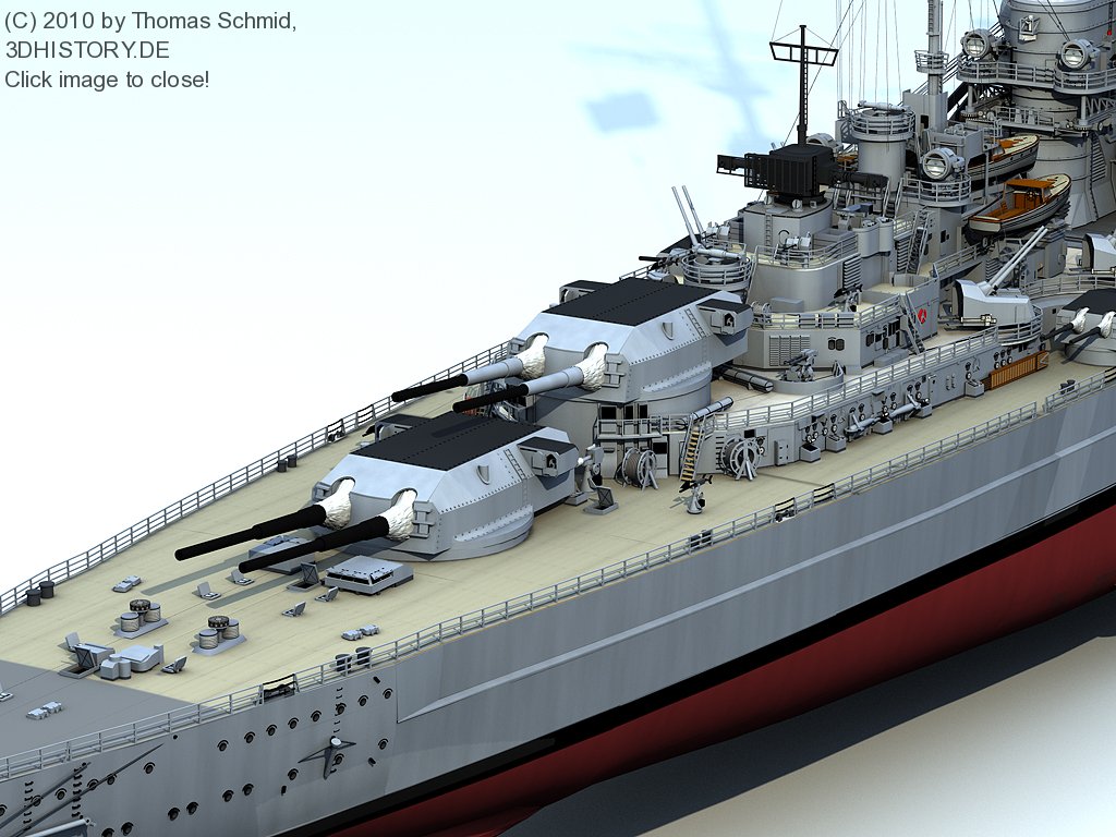 German Battleship Bismarck #6