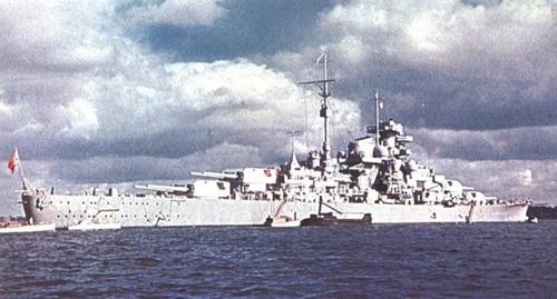 German Battleship Bismarck #16