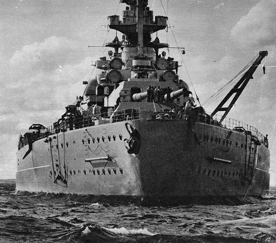 Images of German Battleship Bismarck | 545x480
