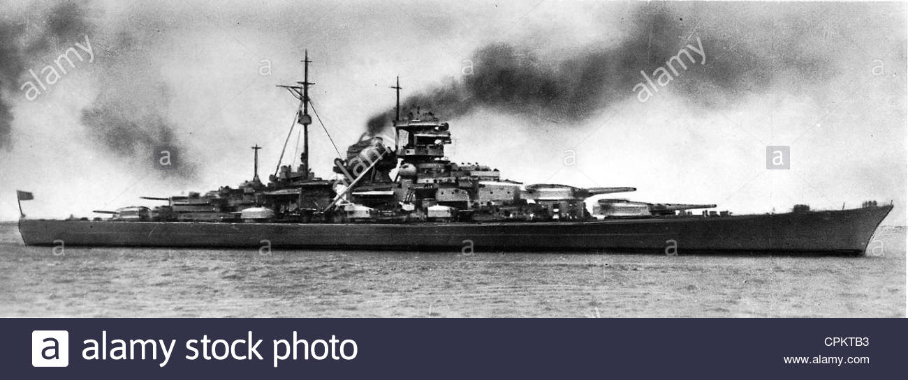 Nice Images Collection: German Battleship Bismarck Desktop Wallpapers