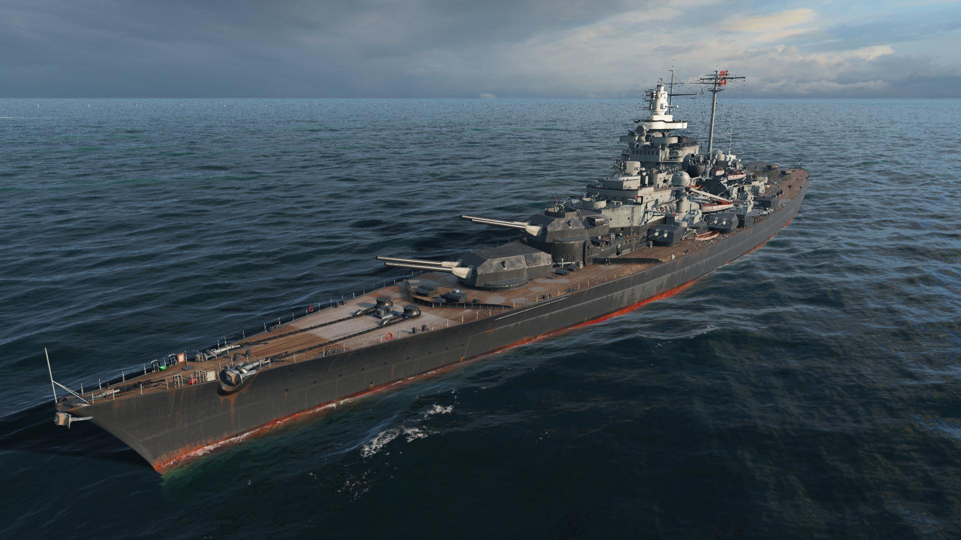 German Battleship Tirpitz #5