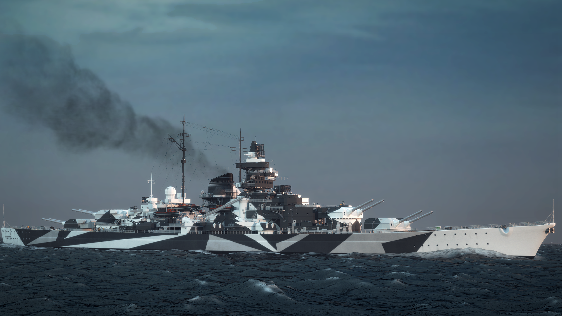 German Battleship Tirpitz #6