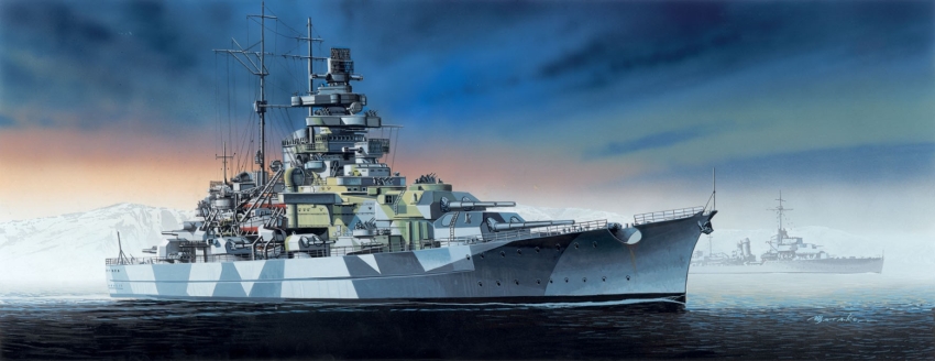 German Battleship Tirpitz #18