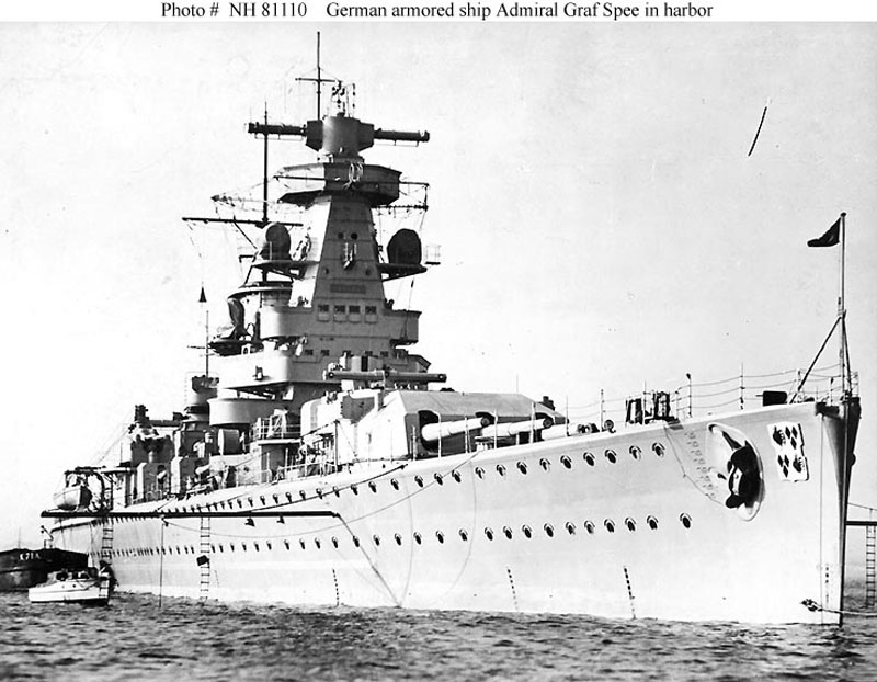 German Cruiser Admiral Graf Spee Pics, Military Collection