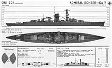 HD Quality Wallpaper | Collection: Military, 220x134 German Cruiser Admiral Graf Spee