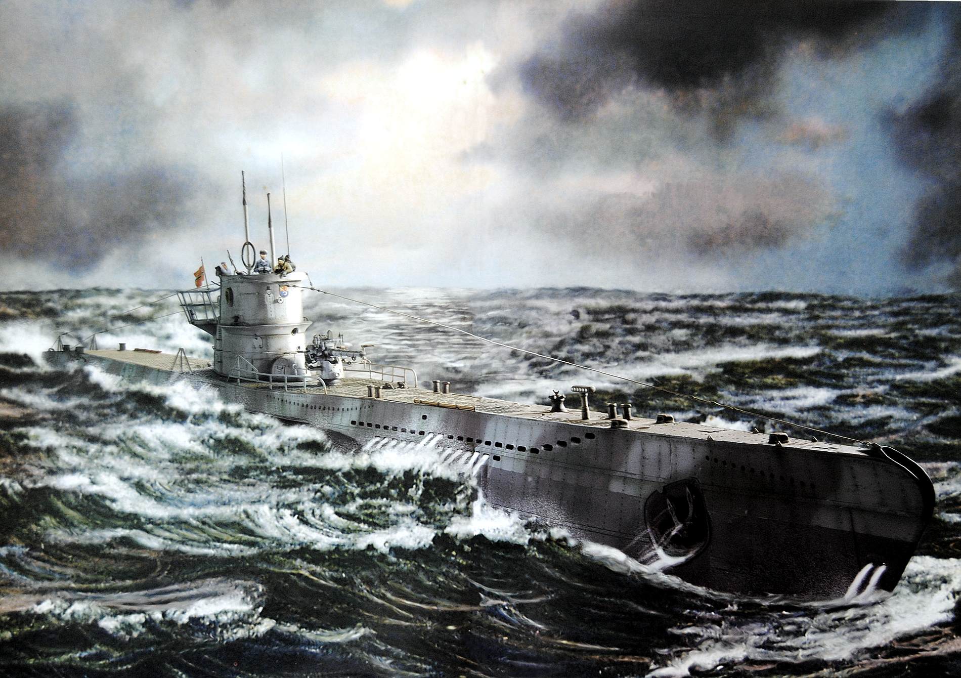 German Type VII Submarine HD wallpapers, Desktop wallpaper - most viewed