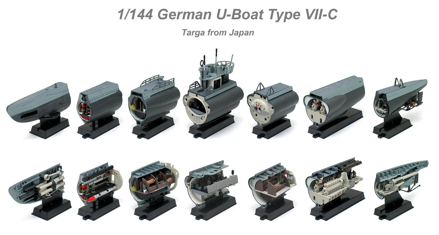 Тип 7 i. German Type VII Intro. German Type VII Plan.