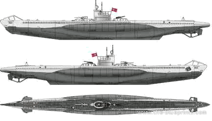 German Type VII Submarine #17