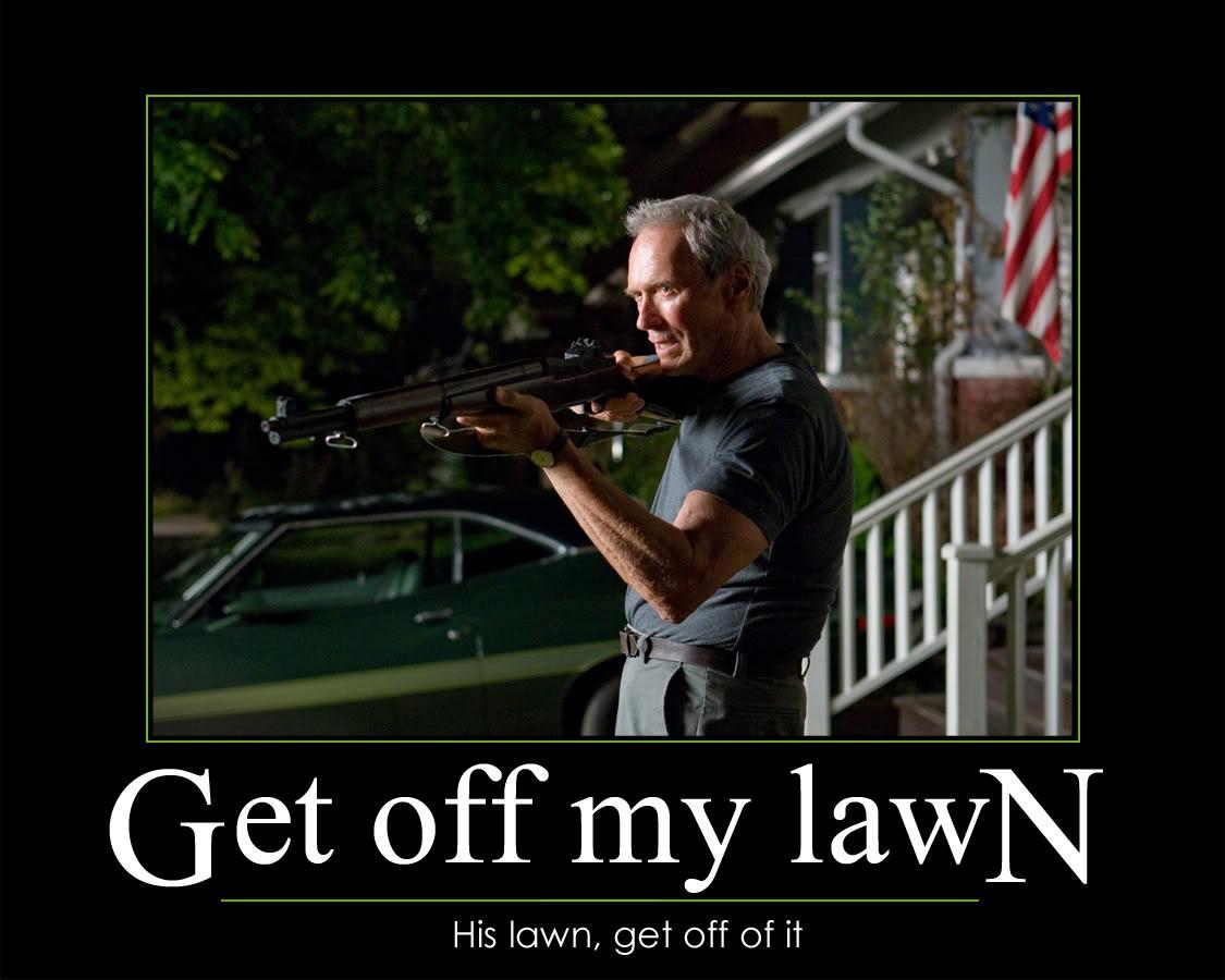 Get Off My Lawn! 