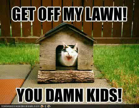 Images of Get Off My Lawn! | 447x347