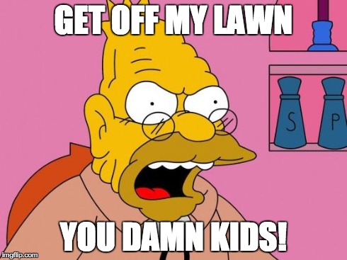 Get Off My Lawn! #10