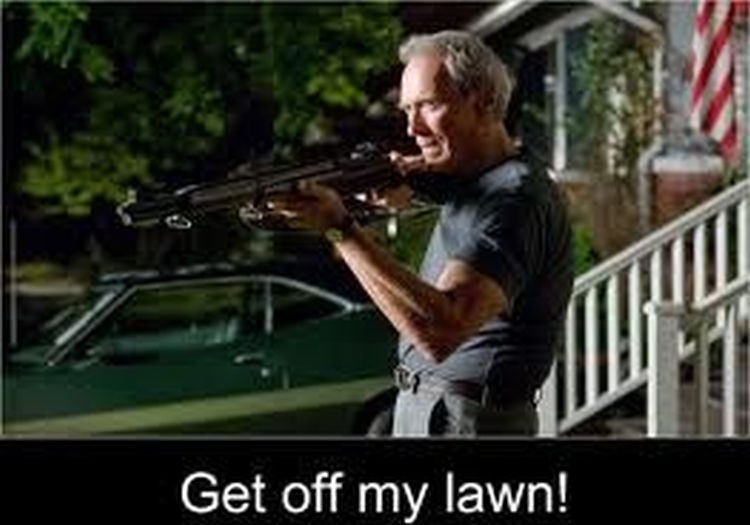 Images of Get Off My Lawn! | 750x525