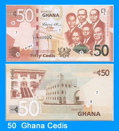 Ghanaian Cedi #27