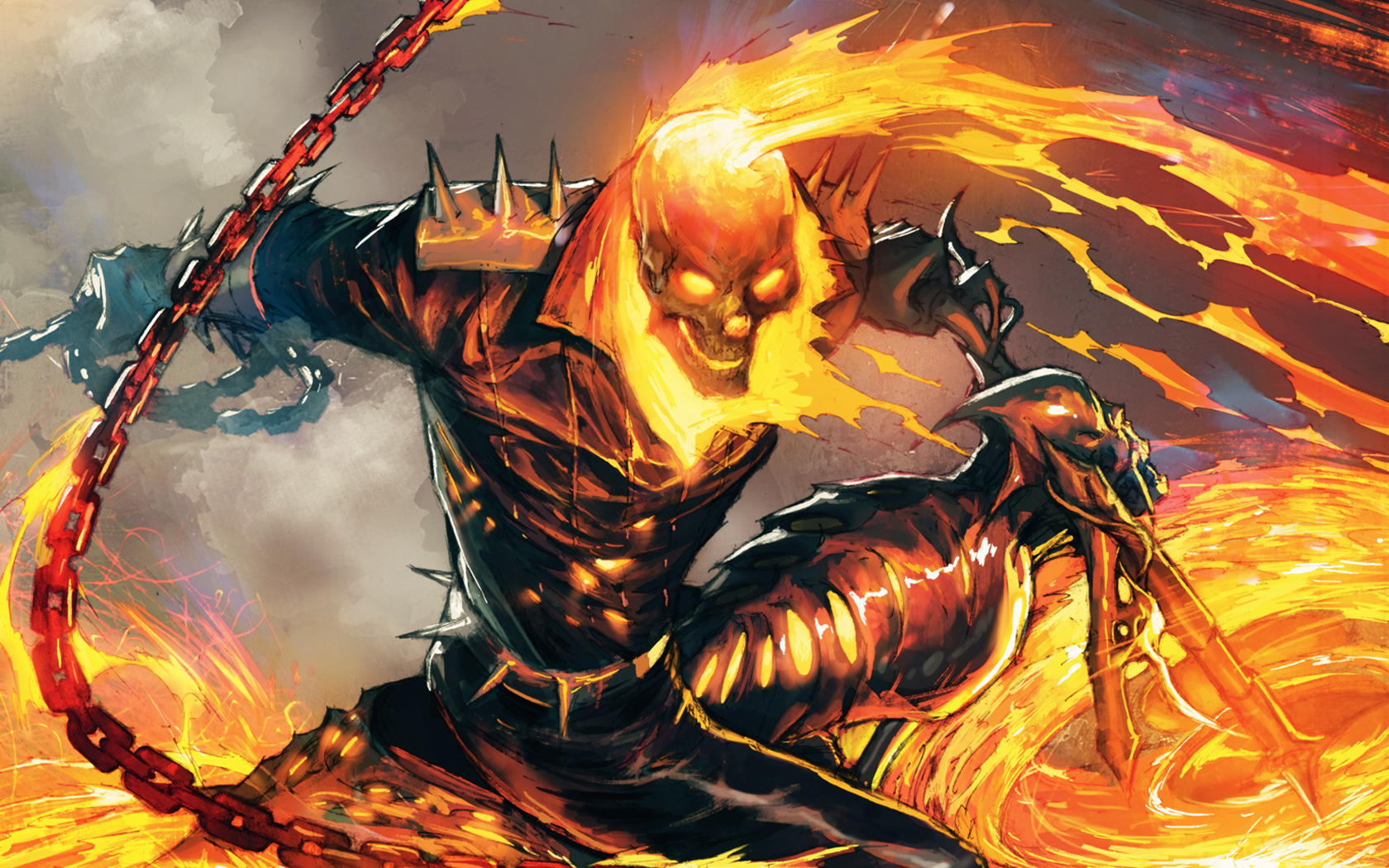 1680x1050 > Ghost Rider Wallpapers