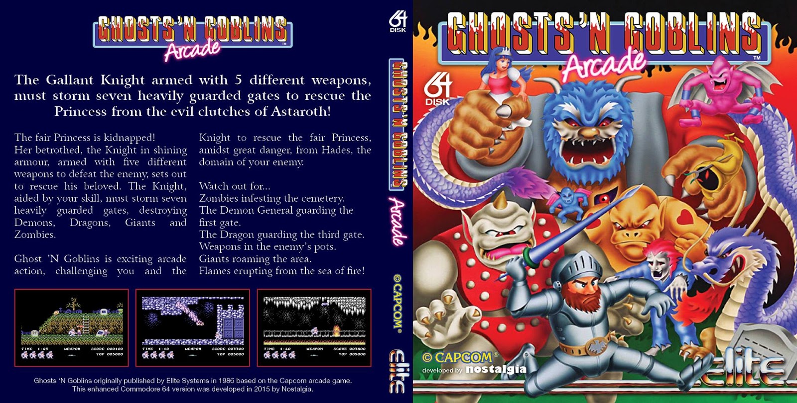 Amazing Ghosts 'n Goblins Pictures & Backgrounds