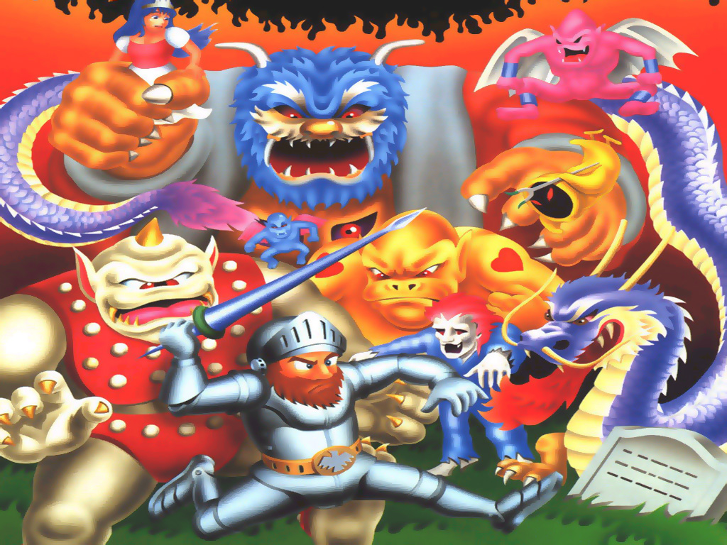 HD Quality Wallpaper | Collection: Video Game, 1024x768 Ghosts 'n Goblins