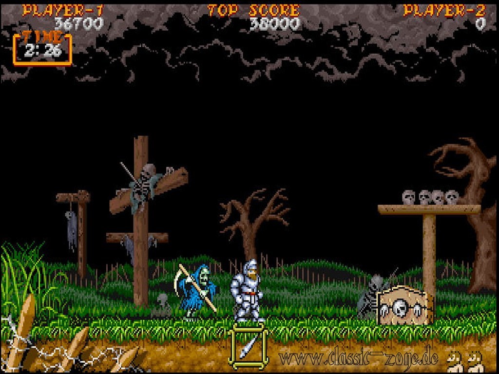 Nice Images Collection: Ghouls 'N Ghosts Desktop Wallpapers