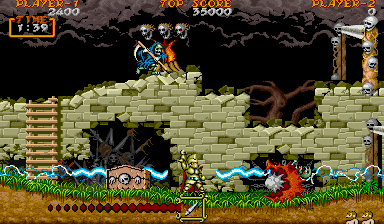 Ghouls 'N Ghosts Backgrounds, Compatible - PC, Mobile, Gadgets| 384x224 px
