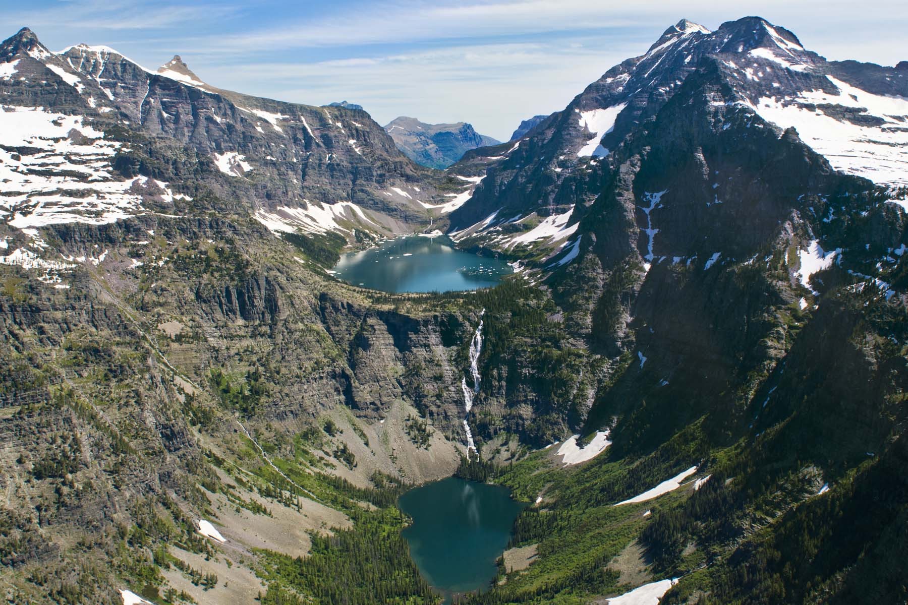 Nice Images Collection: Glacier National Park Desktop Wallpapers