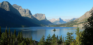 HD Quality Wallpaper | Collection: Earth, 375x180 Glacier National Park